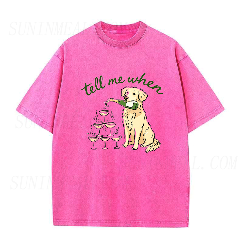 Golden Retriever’s Champagne Party Unisex Tee