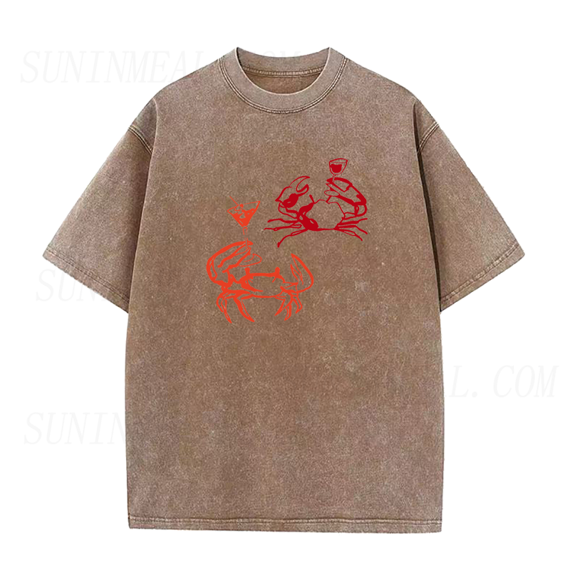 Retro Crab Cocktail Unisex Tee