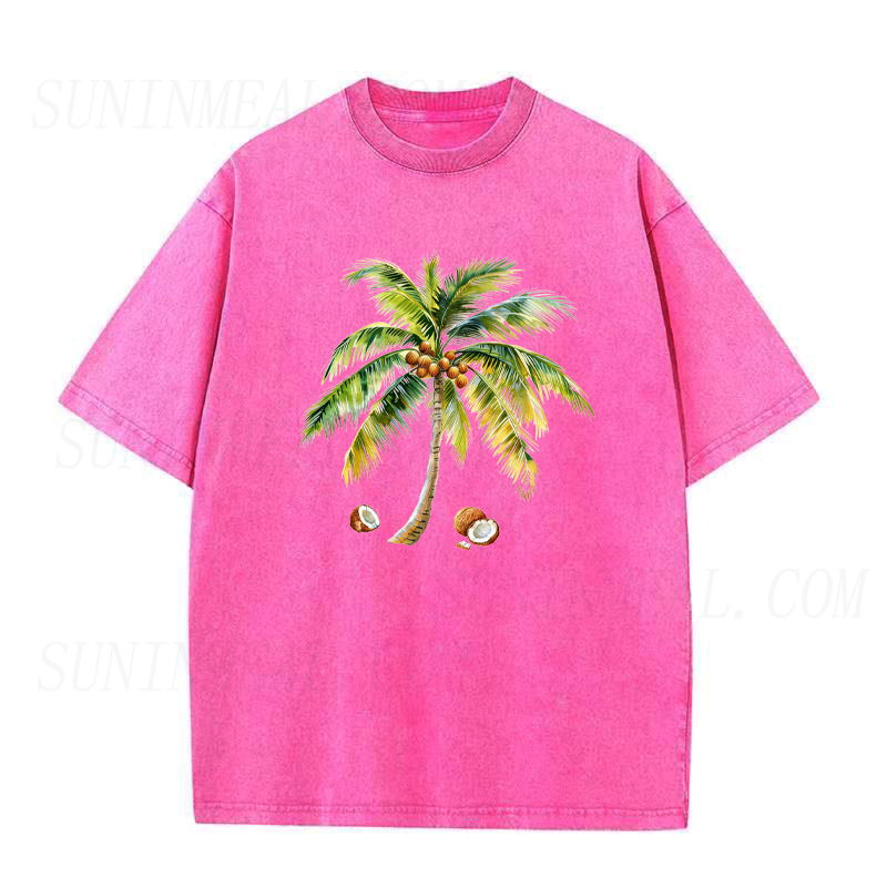 Coconut Palm Tree Unisex Tee