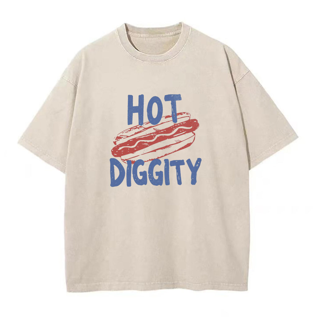 ホット・ディギティ・ドッグ ユニセックスTシャツ