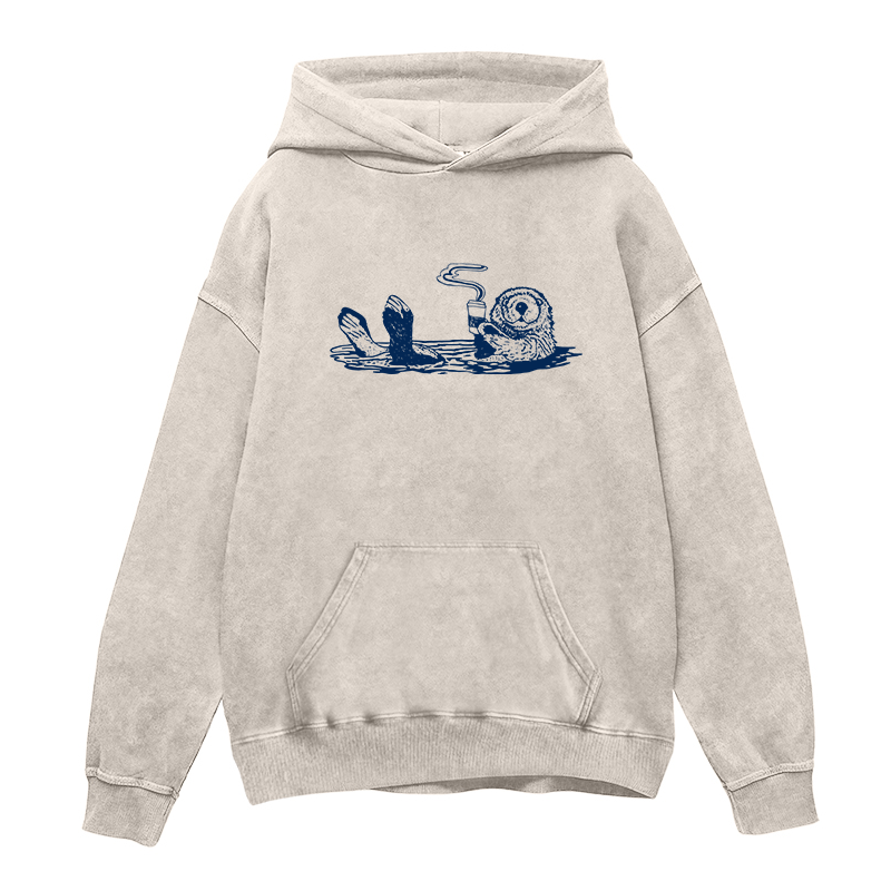 Coffee swimming Unisex Hoodie