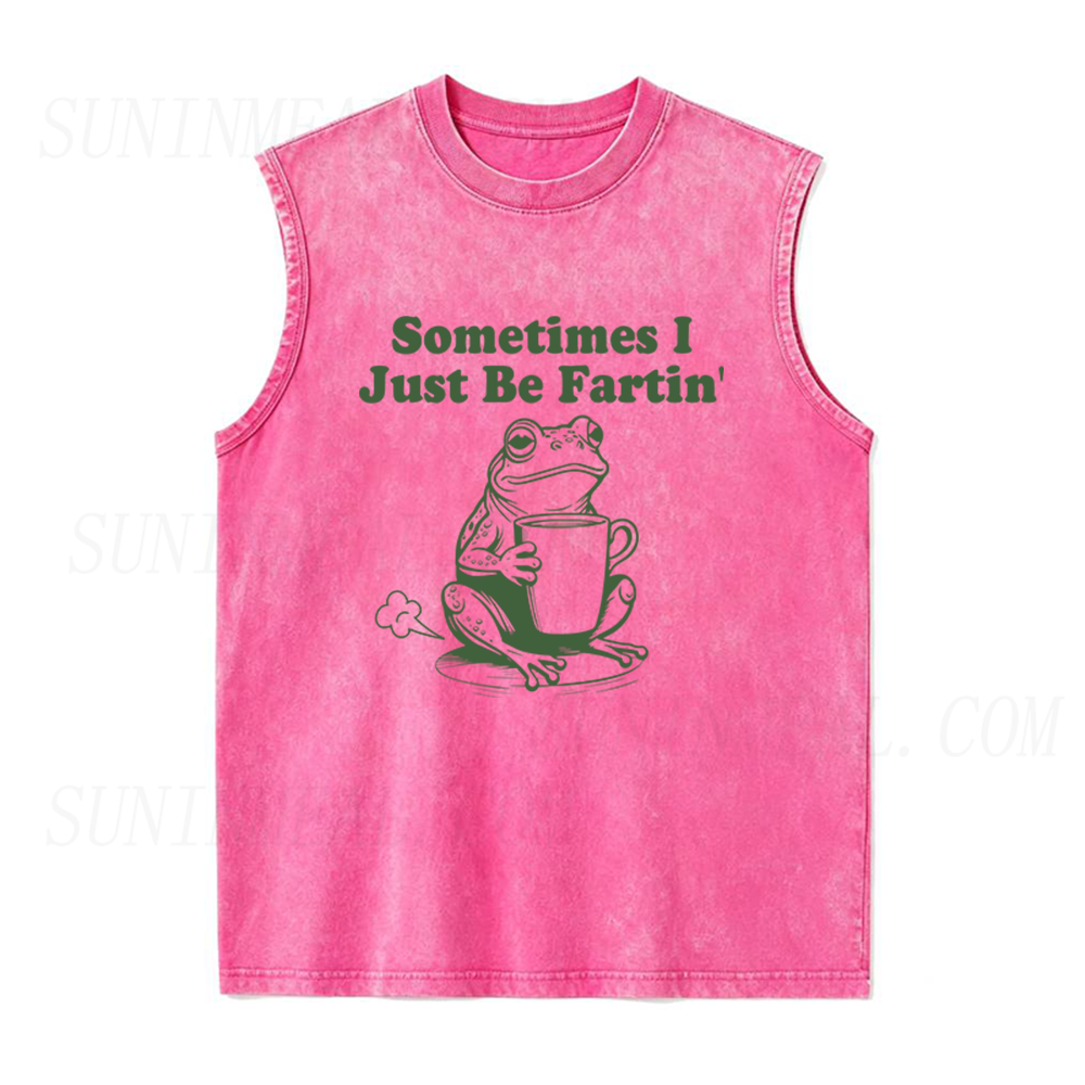 Sometimes I Just Be Fartin Unisex Tank Top