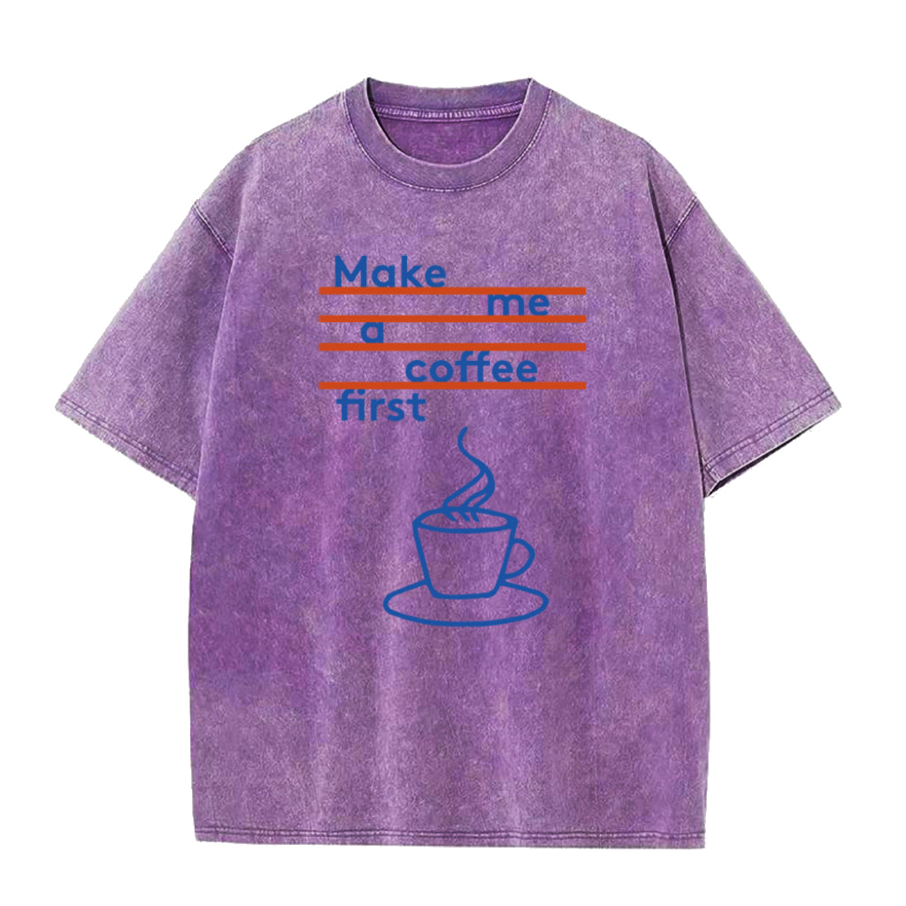 まずはコーヒーを淹れて ユニセックスTシャツ