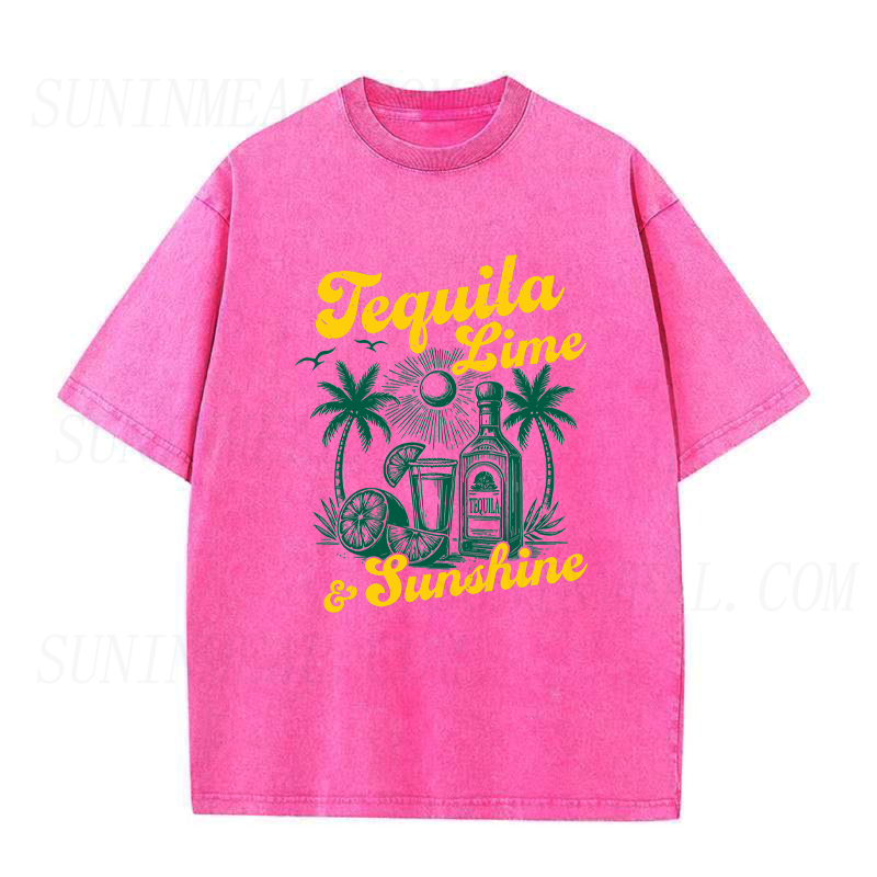 Tequila Lime and Sunshine Unisex Tee
