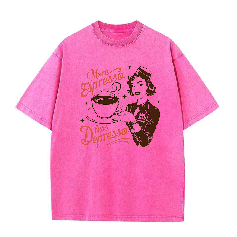 More Espresso Less Depresso Unisex Tee
