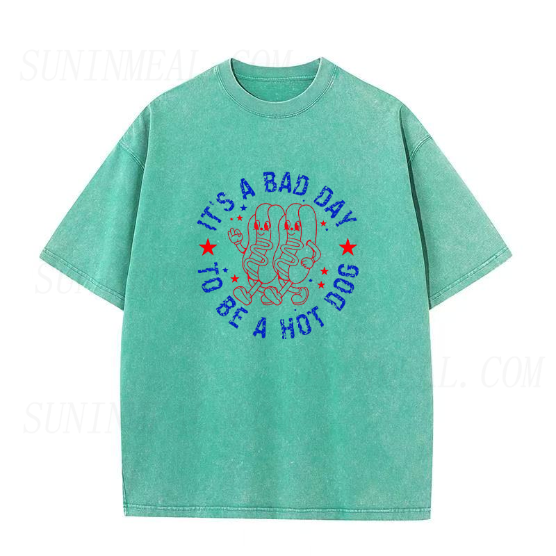 It's A Bad Day To Be A Hot Dog Unisex Tee