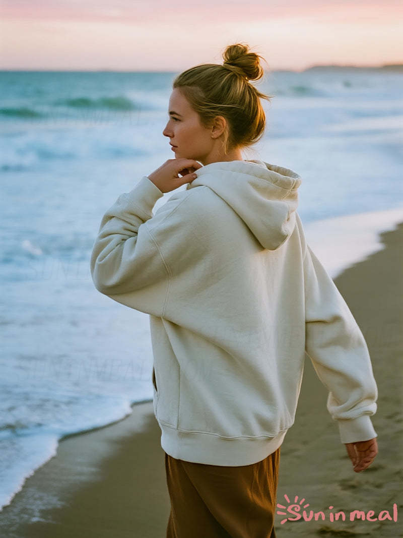 Solid Unisex Hoodie
