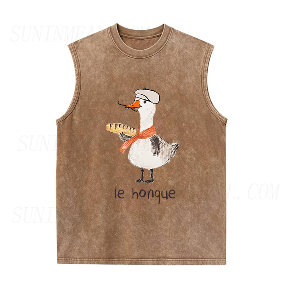 French Goose Unisex Tank Top