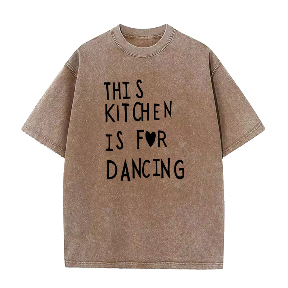 このキッチンはダンスのためのユニセックスTシャツです
