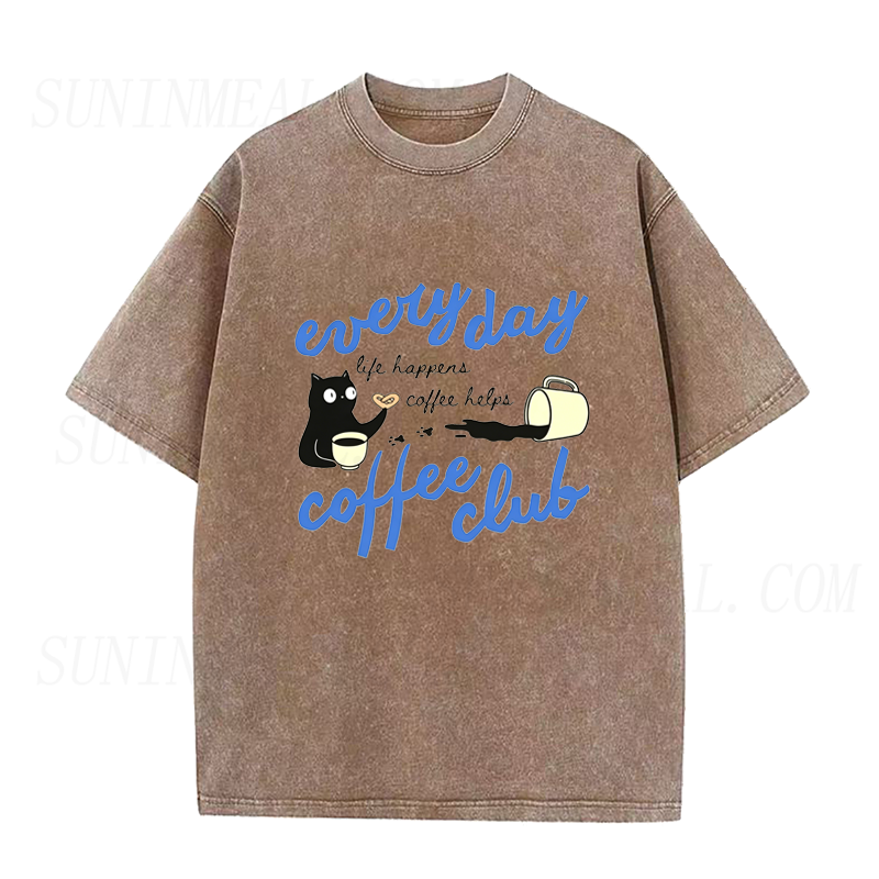 Every Day Coffee Club Unisex Tee