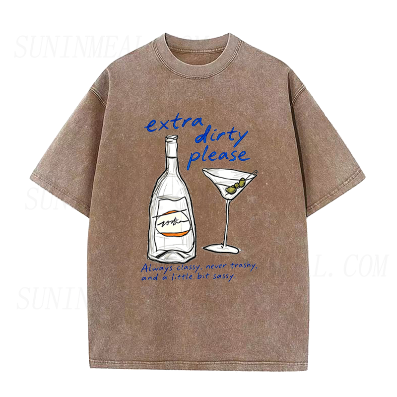 Extra Dirty Martini Please Unisex Tee