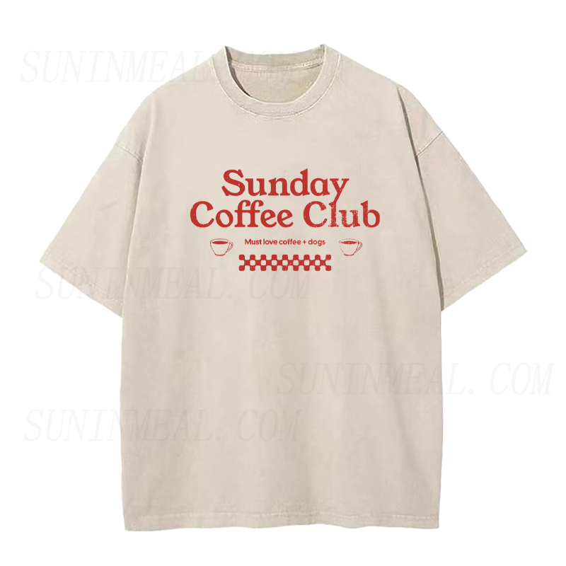 Sunday Coffee Club Unisex Tee