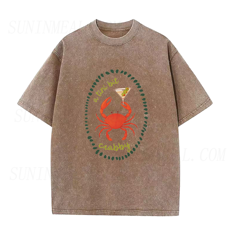 A Tini Bit Crabby Unisex Tee