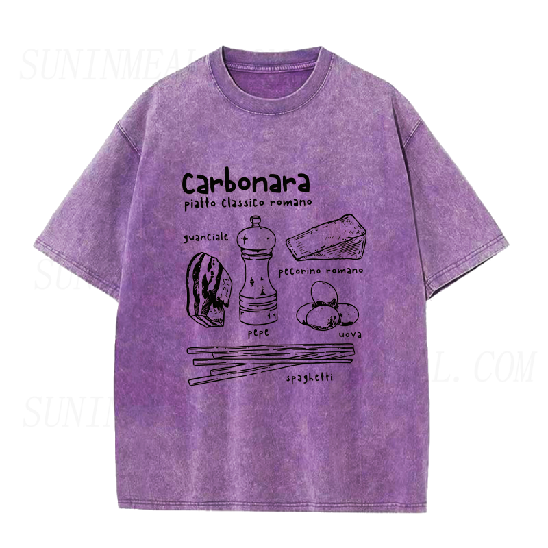 Carbonara Roma Pasta Unisex Tee