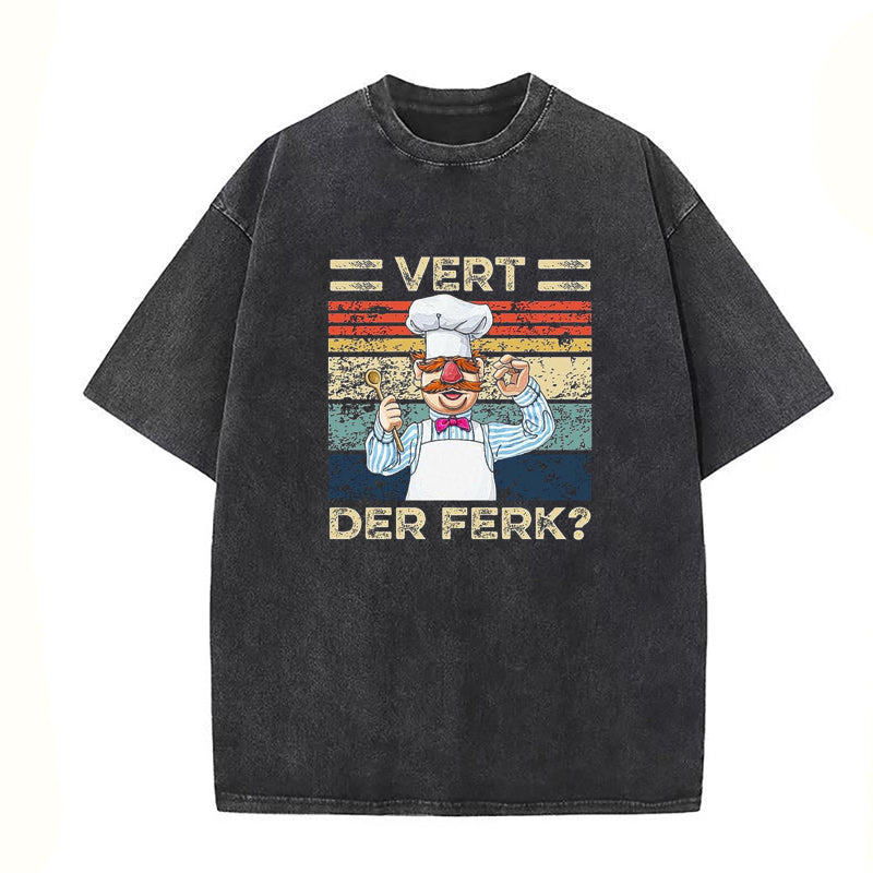 Vert Der Ferk chef Unisex Tee