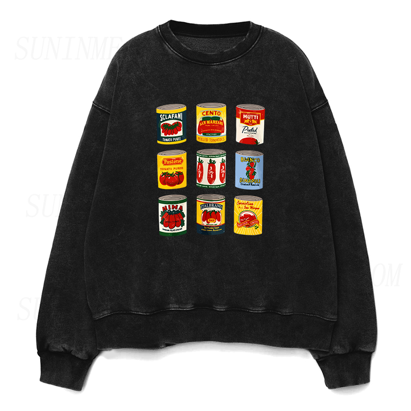 Tomato Can Unisex Crewneck Sweatshirt