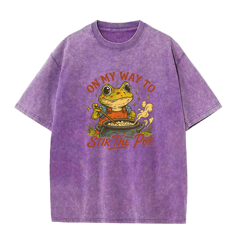 On My Way to Stir the Pot  Unisex Tee