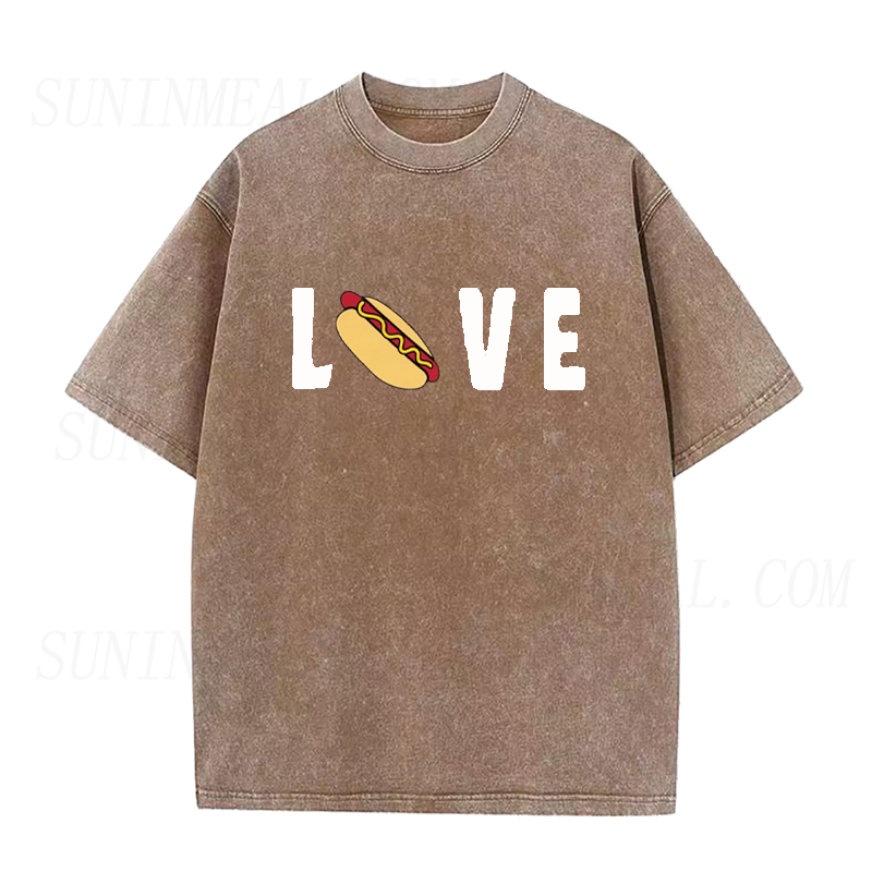 Love Hot Dog Unisex Tee