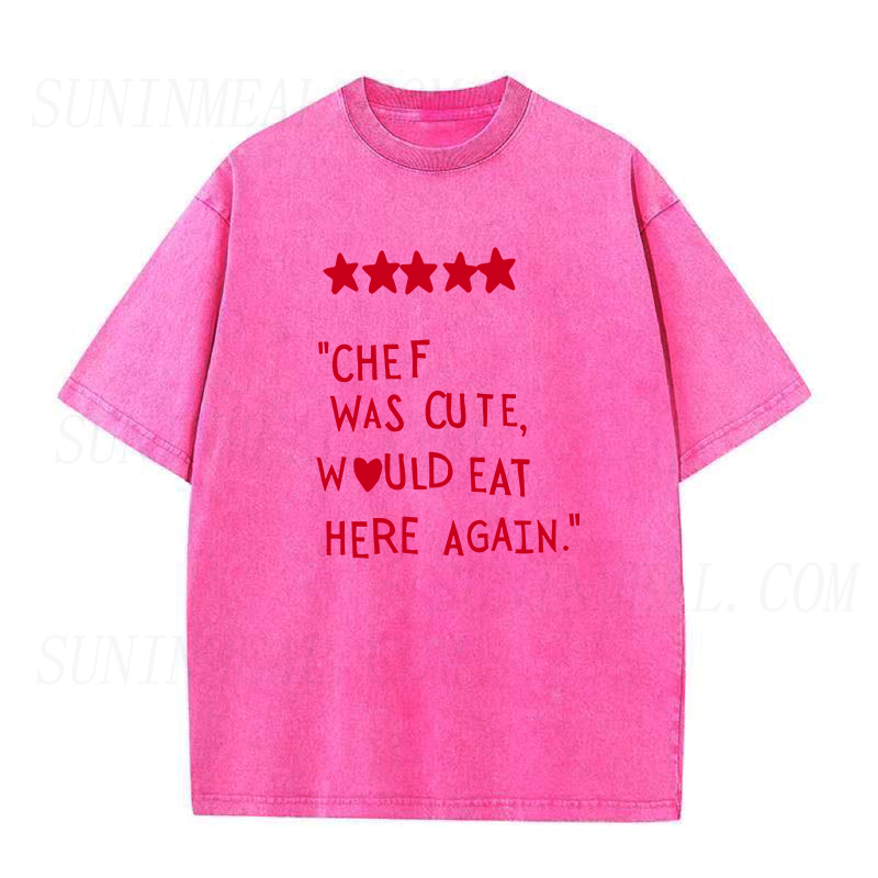 Chef was cute Unisex Tee