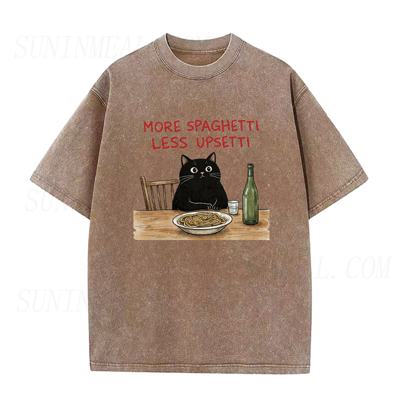 More Spaghetti Less Upsetti Unisex Tee