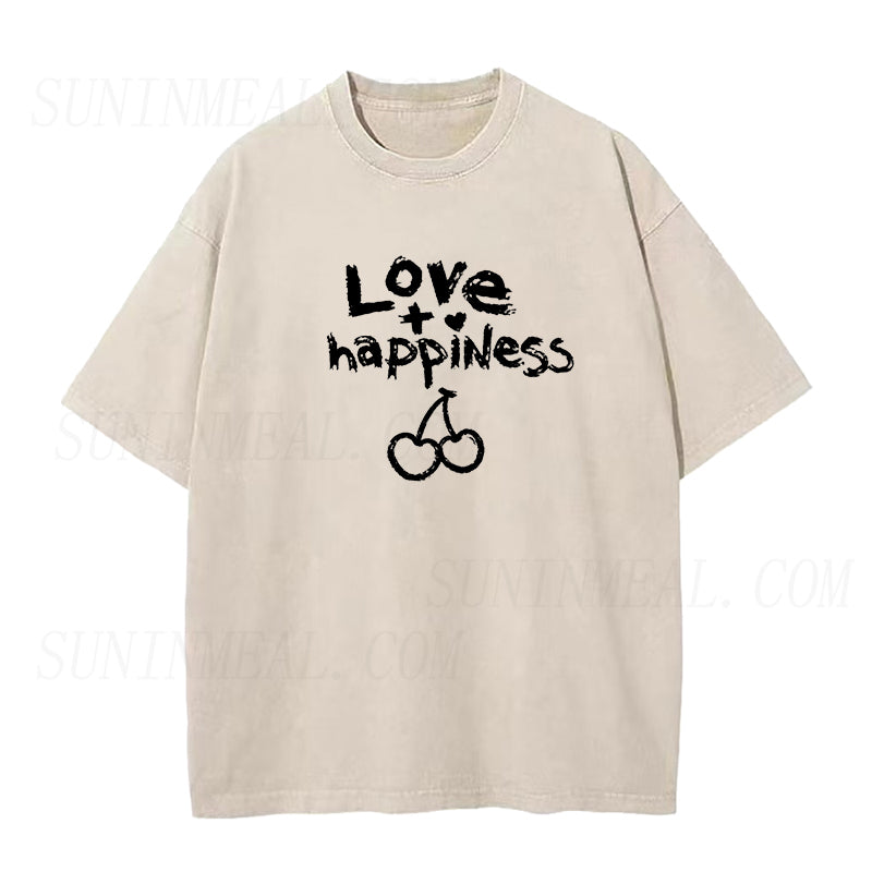Love And Happiness Unisex Tee