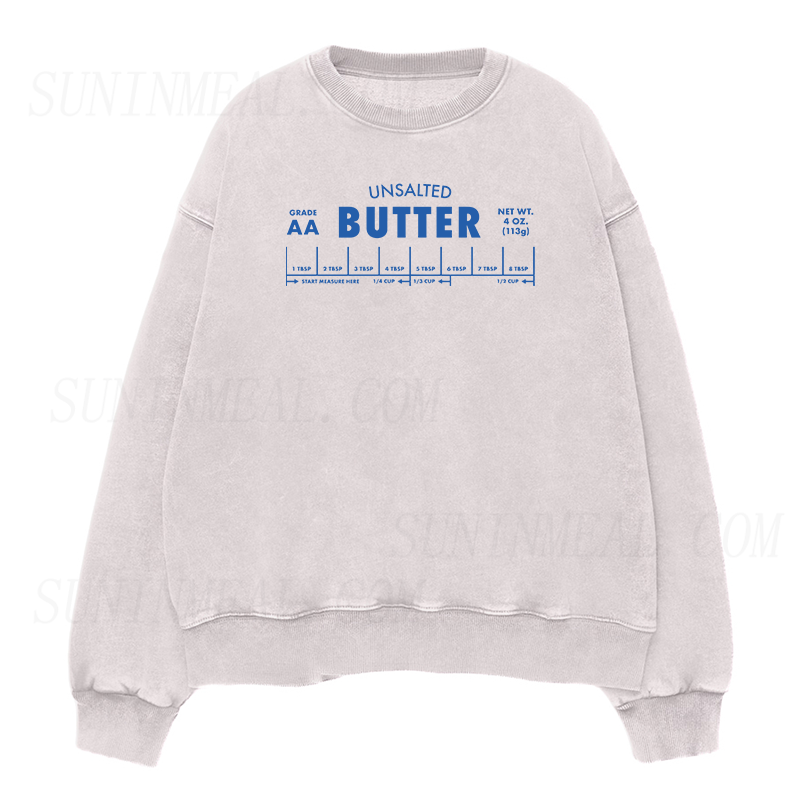 Unsalted Butter Unisex Crewneck Sweatshirt