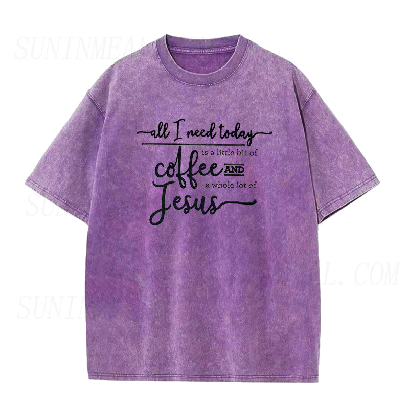 Coffee And Jesus Unisex Tee