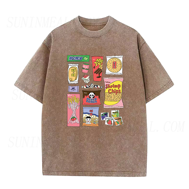 Asian Snacks Unisex Tee