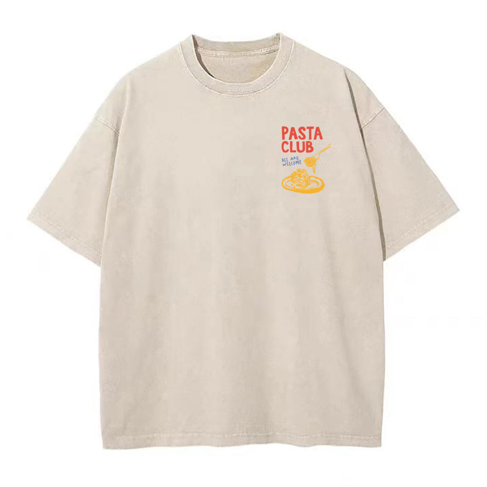 Pasta Club All Are Welcome Unisex Tee