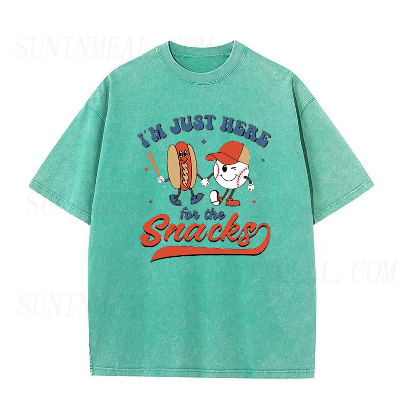 I'm Just Here For The Snacks Unisex Tee