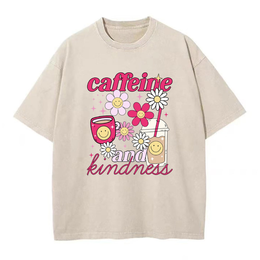 カフェインと優しさ ユニセックスTシャツ