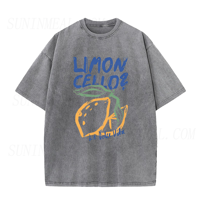 Retro Limoncello La Dolce Vita Unisex Tee