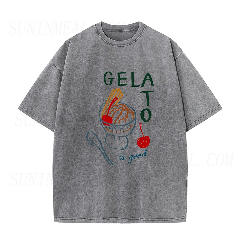 Retro Gelato Is Good Unisex Tee