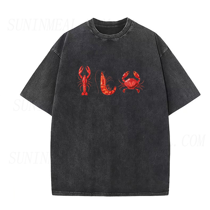 Lobster Shrimp Crab Unisex Tee