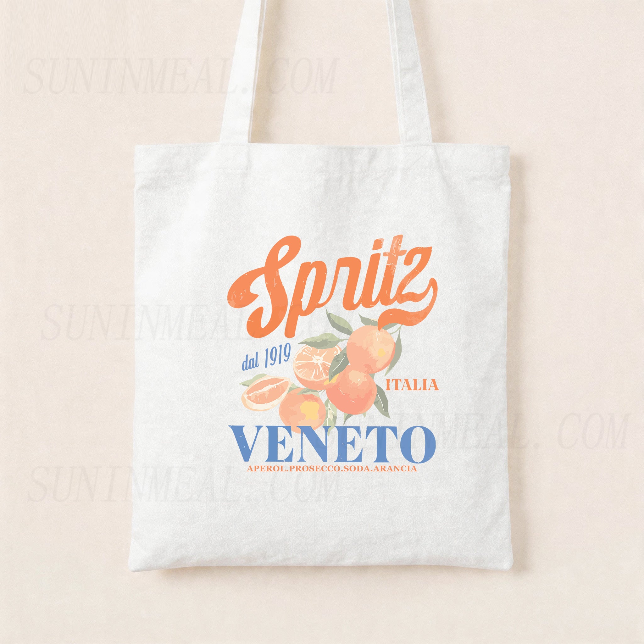 Spritz Veneto Canvas Tote Bag