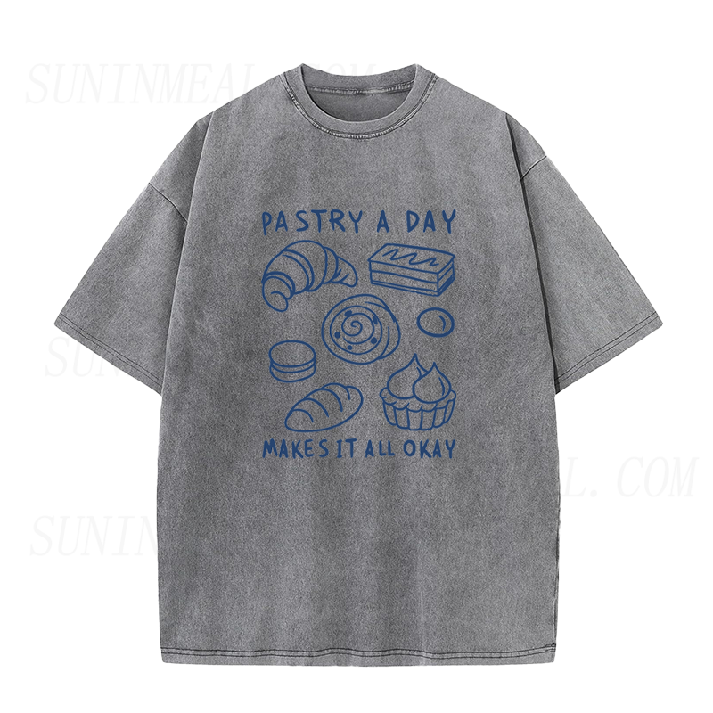 Pastry A Day Makes It All Okay Unisex Tee