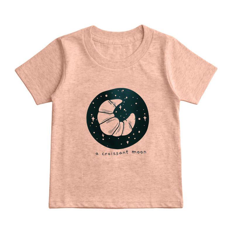 Croissant Moon Kids T-Shirt