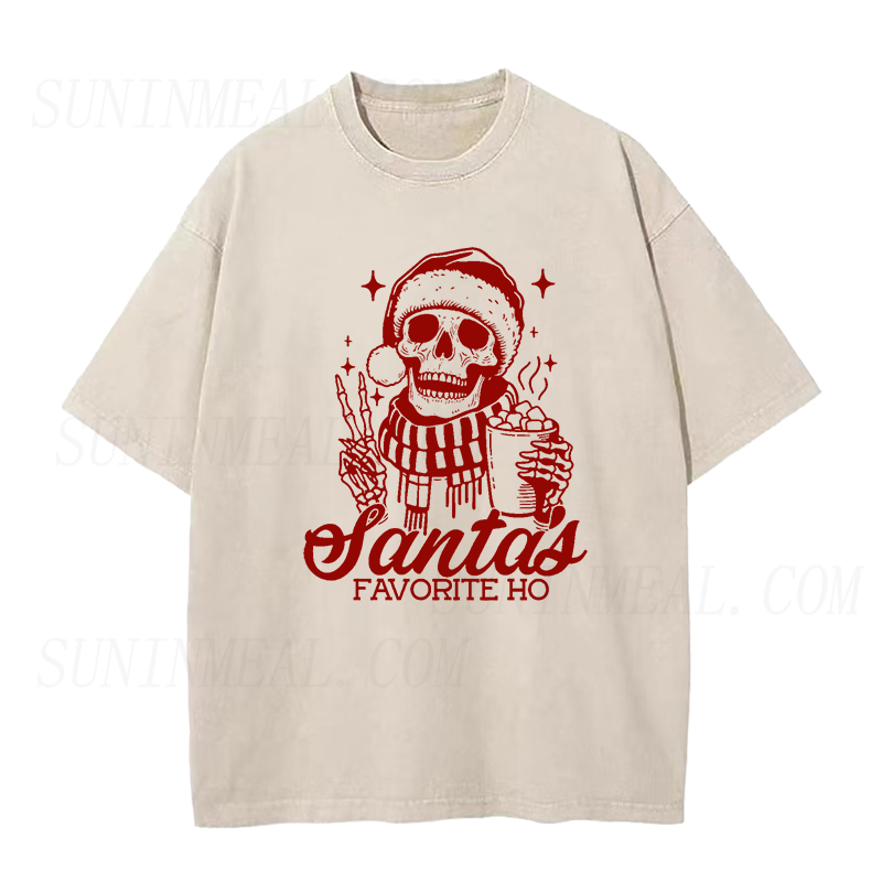 Christmas Skeleton Unisex Tee