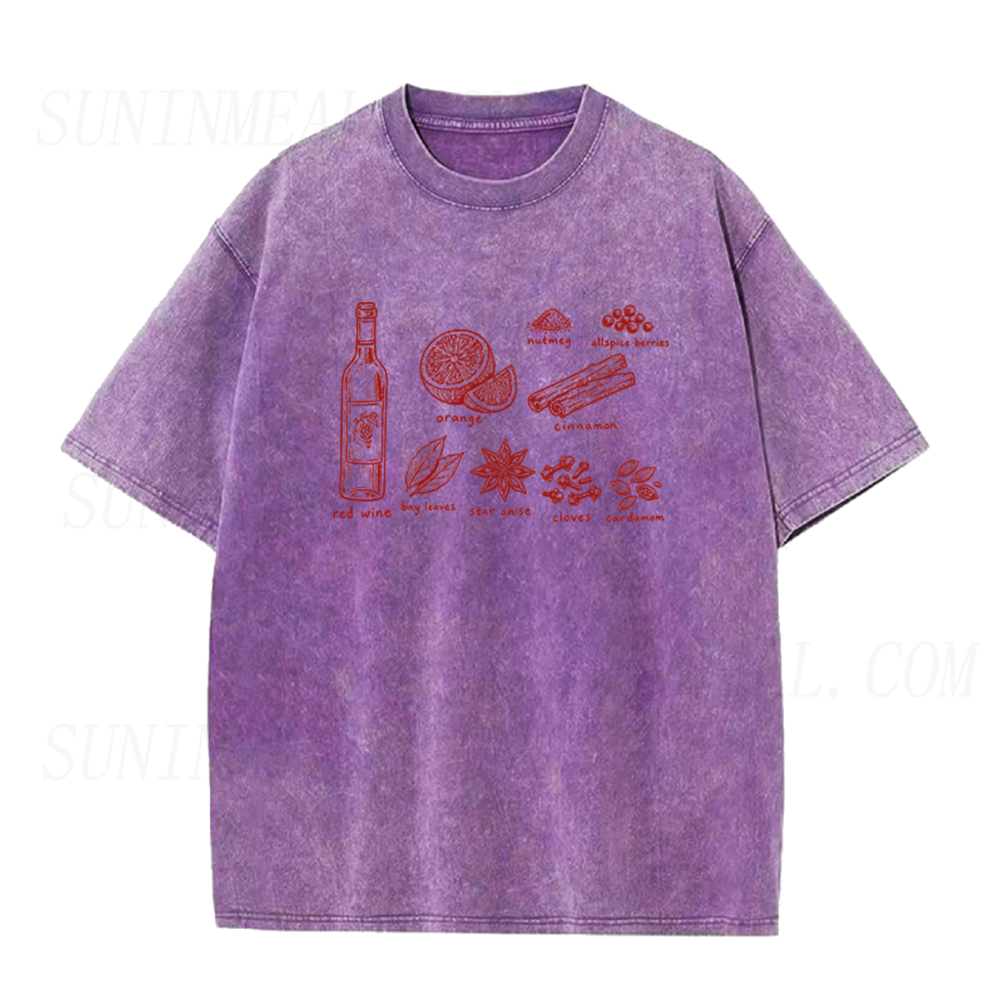 Mulled Wine Christmas Unisex Tee