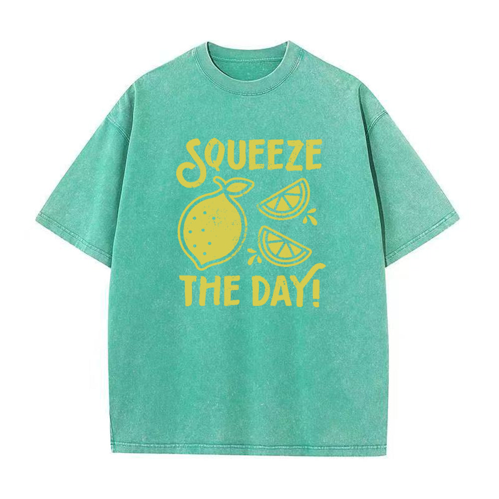 Squeeze The Day lemon Unisex Tee