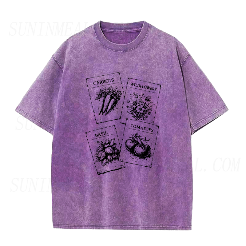 Vintage Seed Packet Unisex Tee