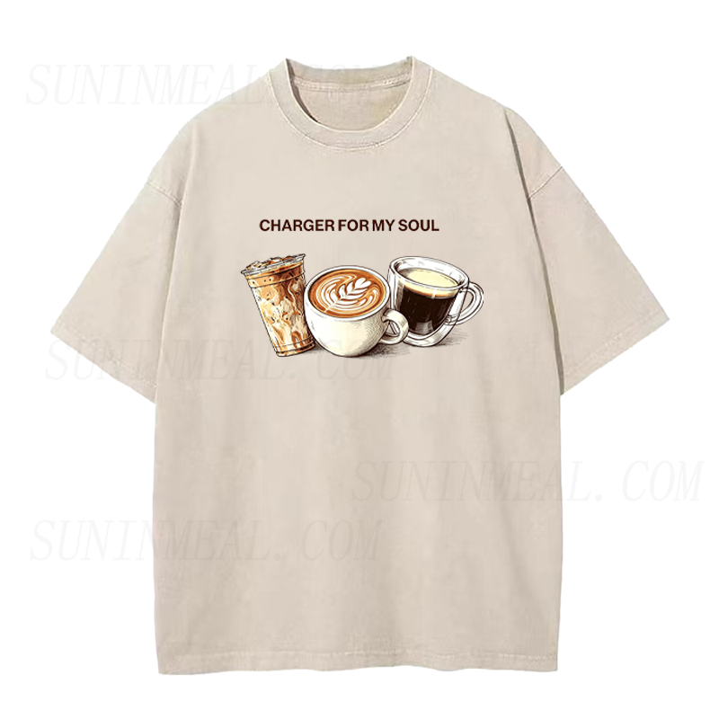 Coffee Is The Charger for My Soul Unisex Tee