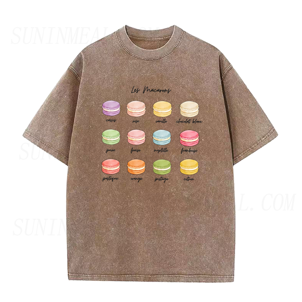 Les Macarons Flavors Unisex Tee