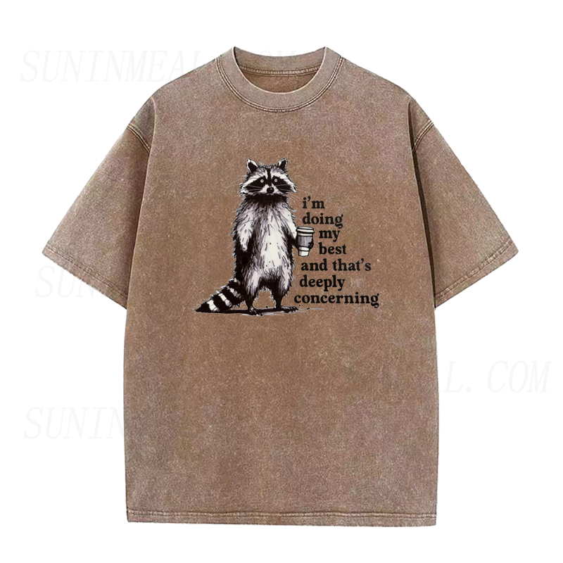 Funny Raccoon and Opossum Tee