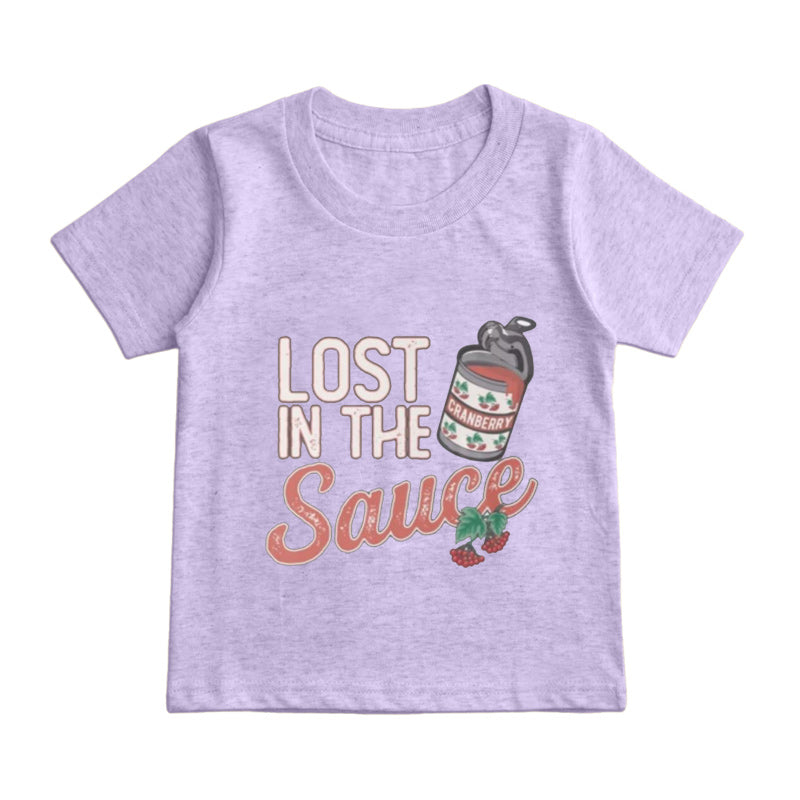 Lost In The Sauce Kids T-Shirt