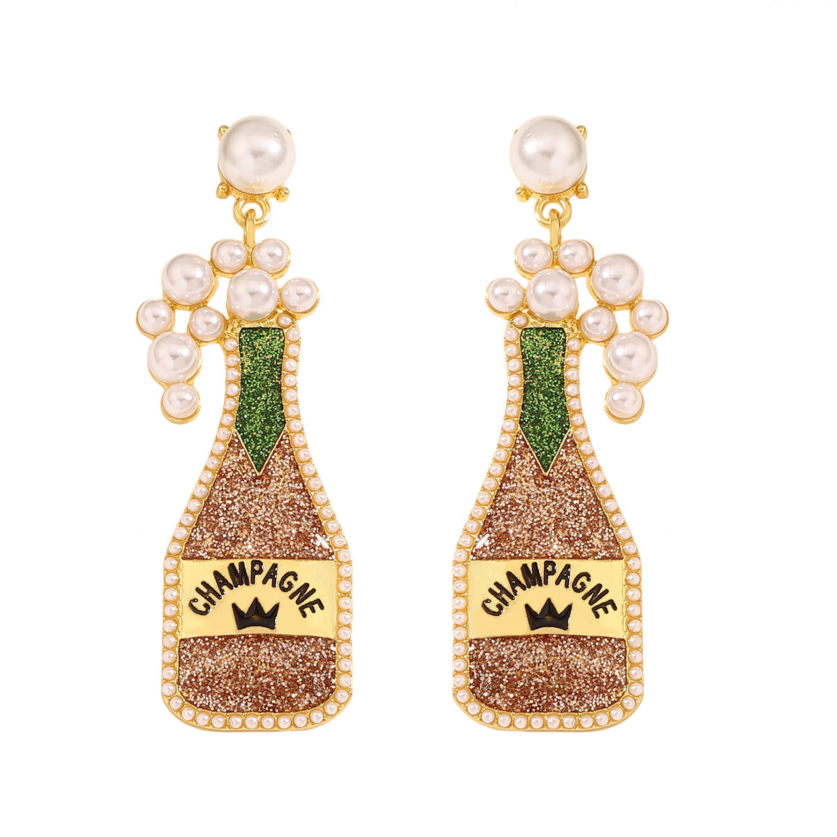 Champagne Earrings