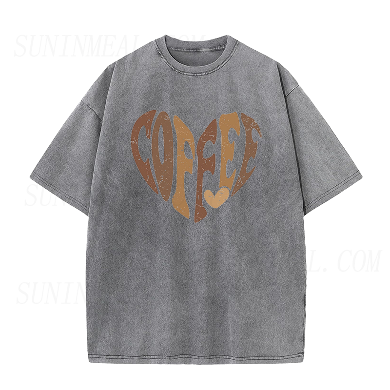 Coffee Heart Unisex Tee