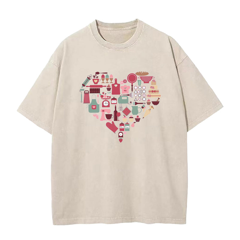 Bakery Heart Unisex Tee