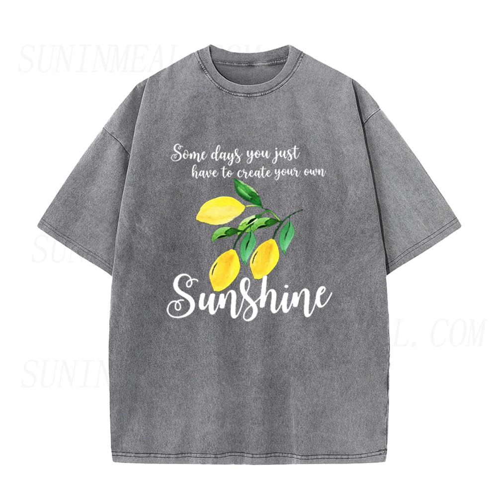 Create Your Own Sunshine Lemon Unisex Tee