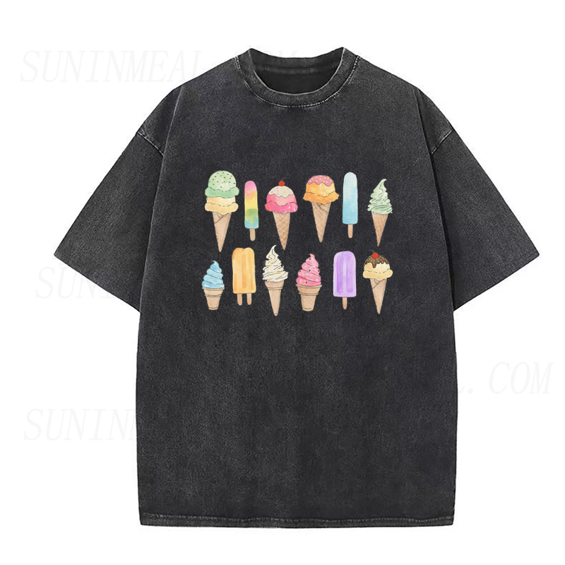Ice Cream Assortment Unisex Tee